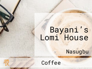 Bayani’s Lomi House