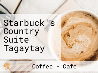 Starbuck's Country Suite Tagaytay