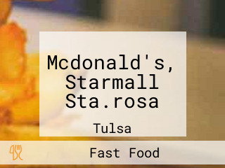 Mcdonald's, Starmall Sta.rosa