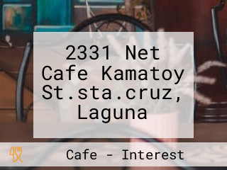 2331 Net Cafe Kamatoy St.sta.cruz, Laguna