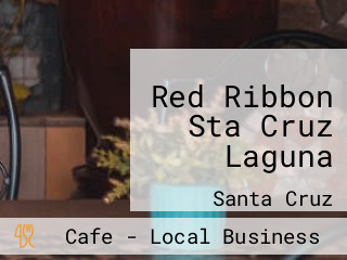 Red Ribbon Sta Cruz Laguna