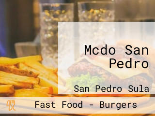 Mcdo San Pedro