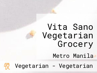 Vita Sano Vegetarian Grocery