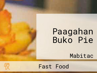 Paagahan Buko Pie