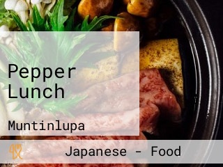 Pepper Lunch