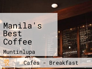 Manila's Best Coffee