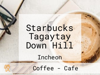 Starbucks Tagaytay Down Hill