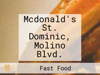 Mcdonald's St. Dominic, Molino Blvd.