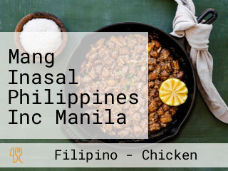 Mang Inasal Philippines Inc Manila Corporate Office