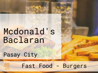 Mcdonald's Baclaran