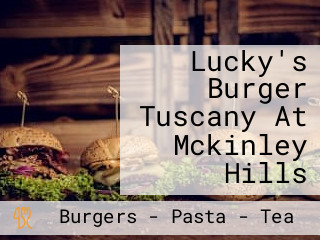 Lucky's Burger Tuscany At Mckinley Hills