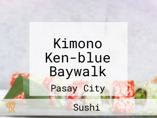 Kimono Ken-blue Baywalk