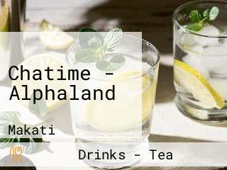 Chatime - Alphaland