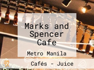 Marks and Spencer Cafe