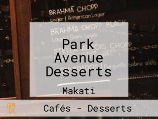 Park Avenue Desserts