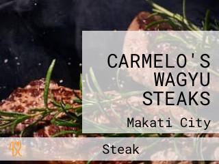 CARMELO'S WAGYU STEAKS