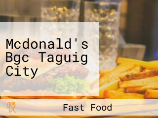 Mcdonald's Bgc Taguig City