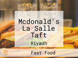 Mcdonald's La Salle Taft