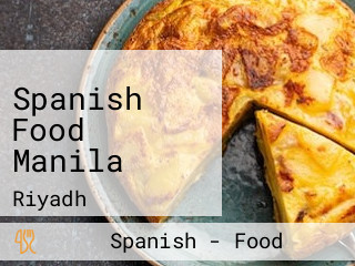 Spanish Food Manila