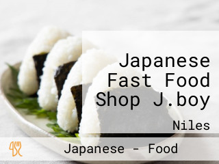 Japanese Fast Food Shop J.boy