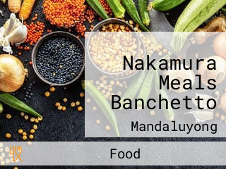 Nakamura Meals Banchetto