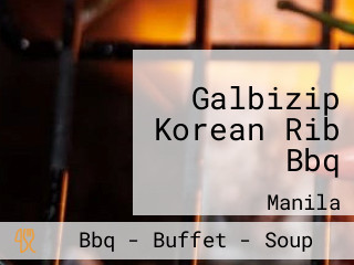 Galbizip Korean Rib Bbq