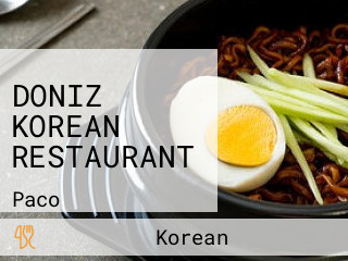 DONIZ KOREAN RESTAURANT