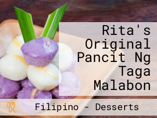 Rita's Original Pancit Ng Taga Malabon