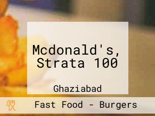 Mcdonald's, Strata 100