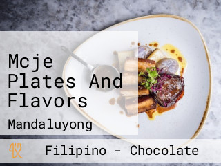 Mcje Plates And Flavors