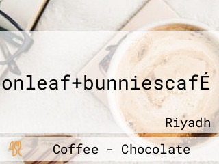 Moonleaf+bunniescafÉ