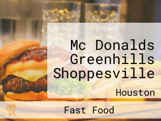 Mc Donalds Greenhills Shoppesville