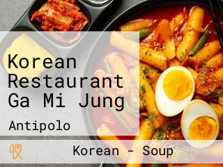 Korean Restaurant Ga Mi Jung