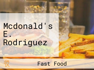 Mcdonald's E. Rodriguez