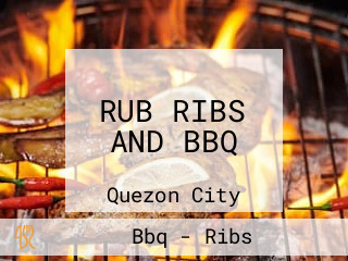 RUB RIBS AND BBQ