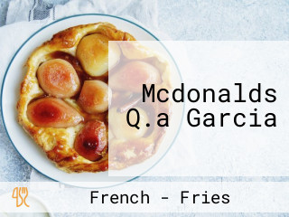 Mcdonalds Q.a Garcia