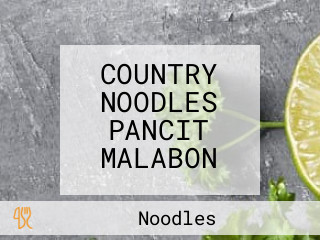 COUNTRY NOODLES PANCIT MALABON