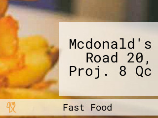 Mcdonald's Road 20, Proj. 8 Qc