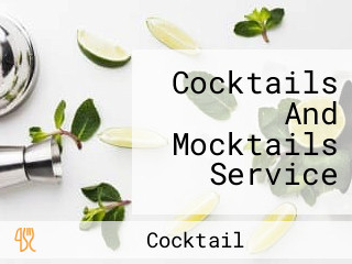 Cocktails And Mocktails Service