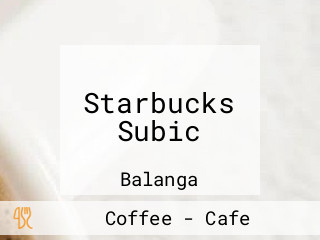 Starbucks Subic