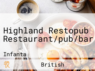 Highland Restopub Restaurant/pub/bar