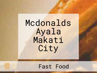 Mcdonalds Ayala Makati City