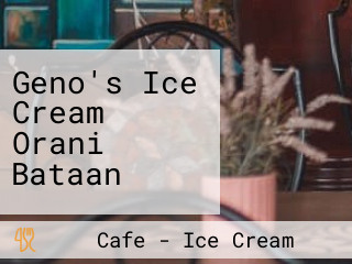 Geno's Ice Cream Orani Bataan