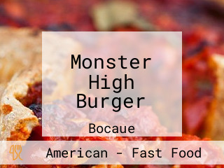 Monster High Burger