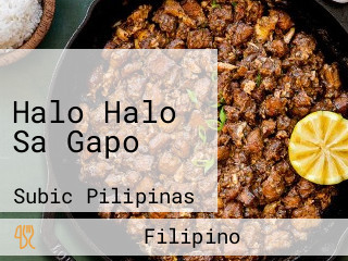 Halo Halo Sa Gapo