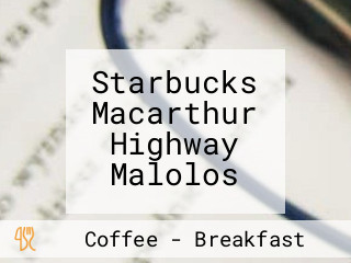 Starbucks Macarthur Highway Malolos