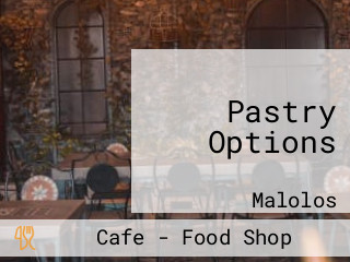 Pastry Options