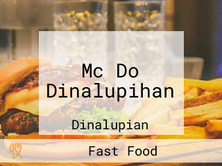 Mc Do Dinalupihan