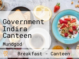 Government Indira Canteen