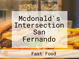 Mcdonald's Intersection San Fernando